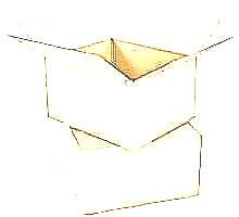 Ящики из картона (рисунок)